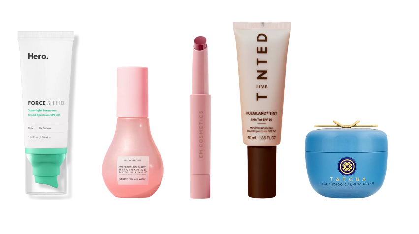Hero, Glow Recipe, EM Cosmetics, Live Tinted, Tatcha