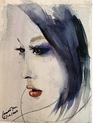 Irene Tsu watercolor